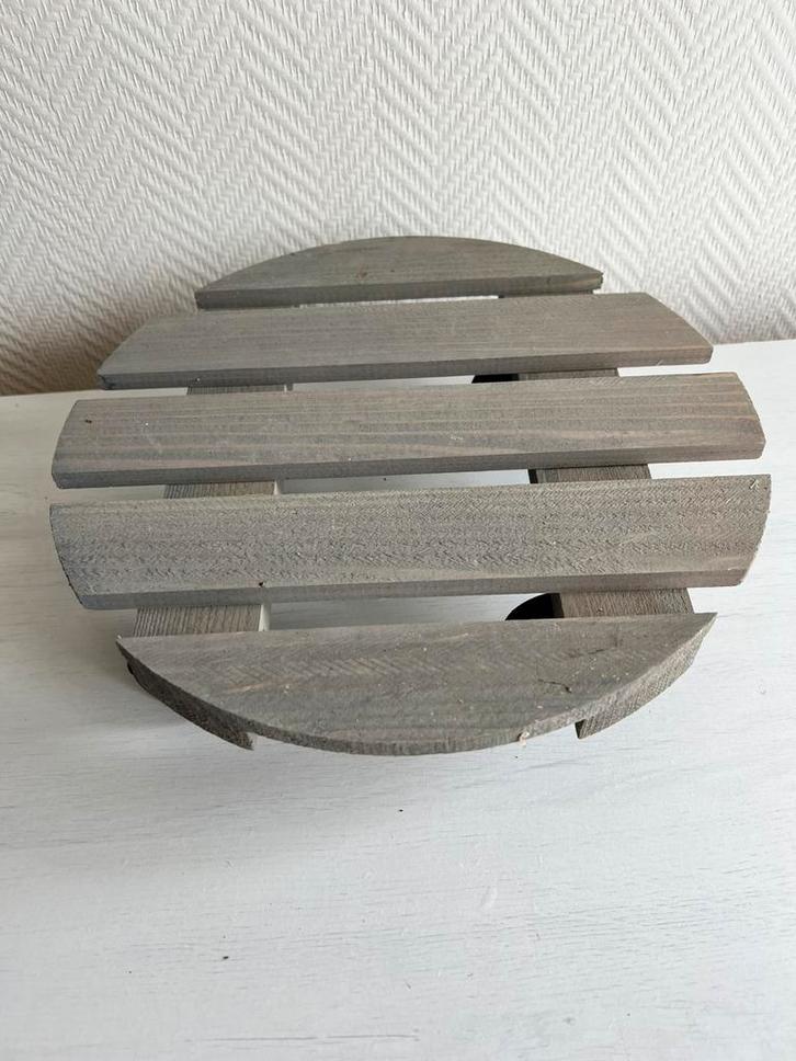 Te Koop Planten Trolley Verrijbaar Bloempot, Tuin en Terras, Bloembakken en Plantenbakken, Zo goed als nieuw, Hout, Binnen, Balkon