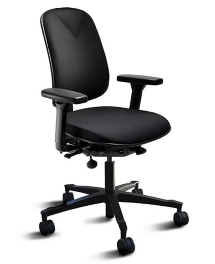 Höganäs +361 ergonomische bureaustoel | nieuwprijs €2238,5, Huis en Inrichting, Bureaustoelen, Gebruikt, Bureaustoel, Zwart, Ergonomisch