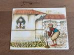 Anton Pieck Kaart De Tuinman en de Fakir, Verzamelen, Efteling, Ophalen of Verzenden, Gebruikt, Gebruiksvoorwerp
