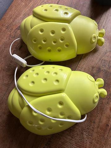 2 Ikea Lieveheersbeestje Wandlampjes beschikbaar voor biedingen