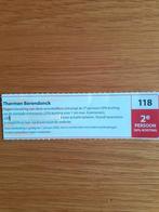 SAUNA THERMEN BERENDONCK 2E PERSOON 50% KORTING!, Tickets en Kaartjes, Kortingen en Cadeaubonnen, Twee personen, Kortingsbon, Spa of Sauna