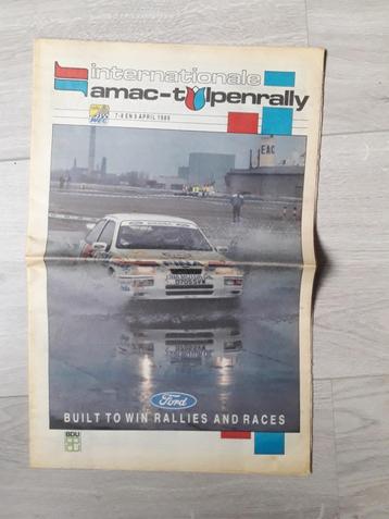 AMAC TULPENRALLY 1989		 beschikbaar voor biedingen