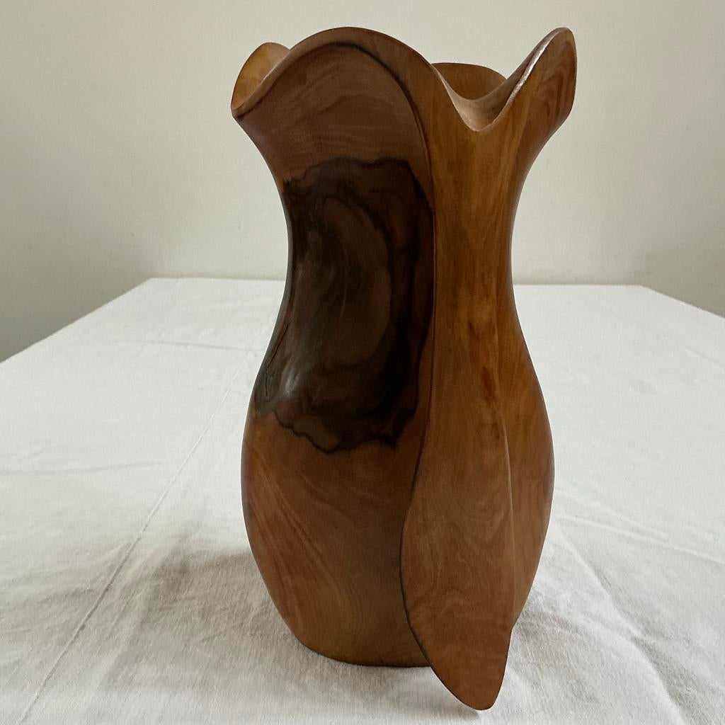 Olijfhouten kan, Frankrijk, 1960-1970, Antiek en Kunst, Kunst | Beelden en Houtsnijwerken, Ophalen of Verzenden