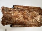 Twinset zijde jurk. Maat M 38/40., Maat 38/40 (M), Twinset, Bruin, Ophalen of Verzenden