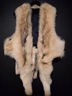 Vintage Vossenbont Vestje Maat 36 Frits v der Ven, Kleding | Dames, Beige, Ophalen of Verzenden, Zo goed als nieuw, Vintage