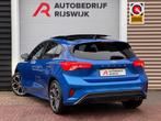 Ford Focus 1.0 EcoBoost ST Line Pano/B&O/Camera/Acc, Auto's, Ford, 125 pk, Euro 6, Blauw, Origineel Nederlands