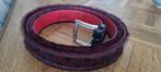 Pepe Milan Italiaanse riem herenriem leer maat 115, Echt leder, Nieuw, Riem of Ceintuur, Rood