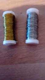 Glitter garen 2 klosjes, Ophalen of Verzenden, Meerdere media, Kunst en Creatief