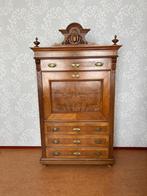 Fraaie antieke secretaire, Antiek en Kunst, Antiek | Meubels | Kasten, Ophalen