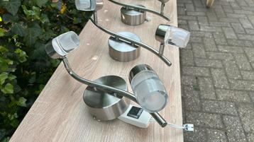 4x 2 spot plafondlamp 1x4 spots beschikbaar voor biedingen