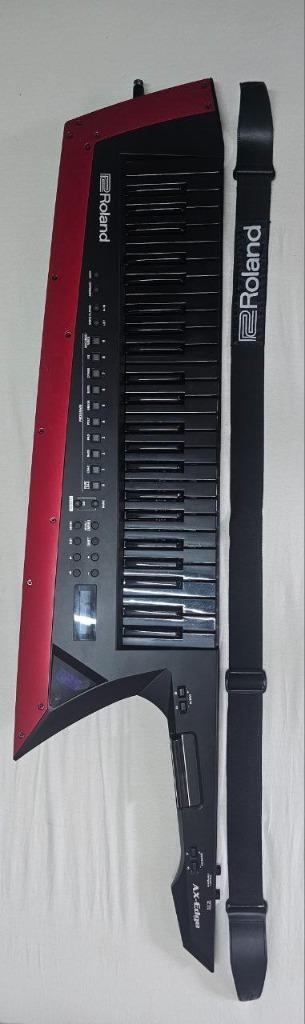 Roland AX-Edge Keytar – Zwart, Muziek en Instrumenten, Keyboards, Zo goed als nieuw, 61 toetsen, Roland, Ophalen