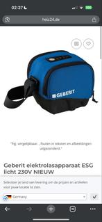 Geberit Elektrolasapparaat ESG licht 230V NIEUW, Doe-het-zelf en Verbouw, Gereedschap | Lasapparaten, Ophalen of Verzenden, Nieuw