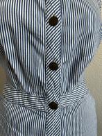 King Louie maat 40 salopette tuin spijker jurk 2213, Maat 38/40 (M), Blauw, Ophalen of Verzenden, Zo goed als nieuw