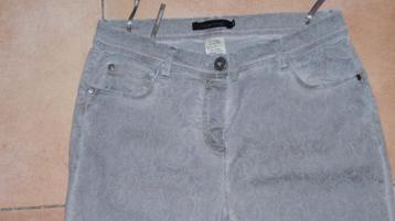 zgan Damesbroek DREAMSTAR mt40 beige hoogmodel katoenstretch beschikbaar voor biedingen