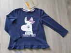 NIEUW blauwe longsleeve Identic Nature mt.104, Meisje, Identic Nature, Nieuw, Ophalen of Verzenden