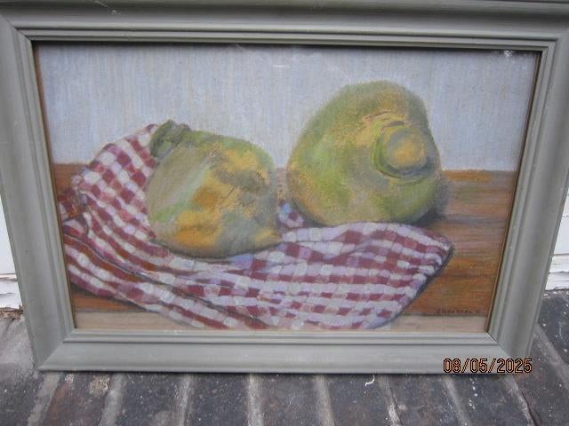 E.H. de Heer, Apart oorlogsschilderijtje met Suikerbieten, Ophalen of Verzenden