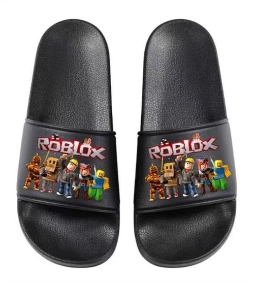 Roblox Slippers / Badslippers, Kleding | Heren, Schoenen, Nieuw, Slippers, Zwart, Verzenden