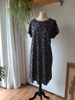 Zwart witte jurk/tuniek L, Ophalen of Verzenden, Zo goed als nieuw, Maat 46/48 (XL) of groter, Zwart