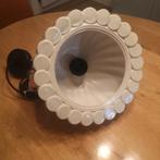 Vintage keramiek hanglamp bloemvormig, Ophalen of Verzenden, Zo goed als nieuw, Rond, Minder dan 25 cm
