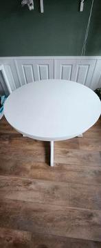 Ikea Ingatorp ronde tafel, Huis en Inrichting, Ophalen, Rond, Zo goed als nieuw, Vijf personen of meer