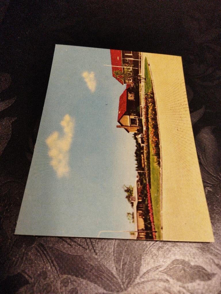 Ansichtkaart Sliedrecht Bungalows Waalstraat, Ophalen of Verzenden, 1960 tot 1980, Ongelopen, Zuid-Holland