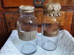 Glazen voorraadpot originele etiket Cornichons Miekje's, Antiek en Kunst, Curiosa en Brocante, Ophalen of Verzenden