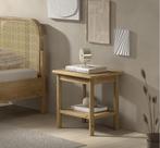 Olive rotan 2-persoonsbed - Massief eiken, Huis en Inrichting, Slaapkamer | Bedden