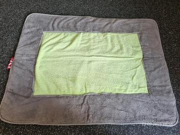 ISI Mini boxkleed rechthoekig, grijs met groen beschikbaar voor biedingen