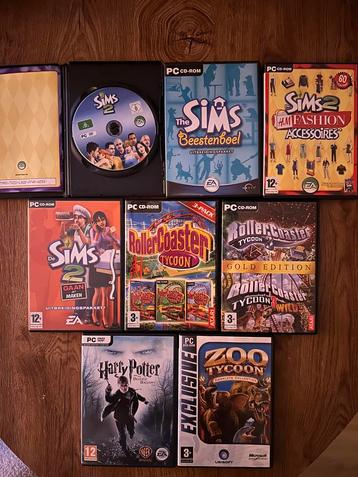 Sims 2 + expensions | Harry Potter | Rollercoaster & Zoo TC beschikbaar voor biedingen