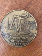 Marathon Rotterdam 1992 herderkingspenning, Verzenden, Brons, Nederland