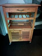 Keuken trolley kastje, Ophalen