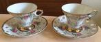 Versailles porselein, 2 kop en schotels, Verzamelen, Porselein, Kristal en Bestek, Ophalen of Verzenden, Gebruikt, Porselein, Kop en/of schotel