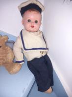 antieke beer en pop, Antiek en Kunst, Antiek | Speelgoed, Ophalen of Verzenden