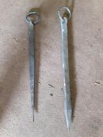 2x spit vastzetpen schaap geit koe hond, Ophalen of Verzenden