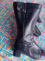 dameslaarsjes, Zwart, Lage of Enkellaarzen, Ophalen of Verzenden, Zo goed als nieuw