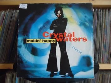 7" Single Crystal Waters - Makin' Happy (Hurley's Happy Hous