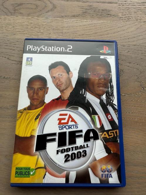PS2 PlayStation2 FIFA 2003, Spelcomputers en Games, Games | Sony PlayStation 2, Zo goed als nieuw, Sport, 2 spelers, Vanaf 3 jaar
