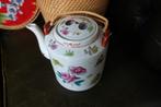 Oosters handgeschilderde theepot porselein, Ophalen of Verzenden