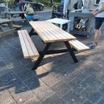 Picknicktafels nieuw douglas balken zeer luxe 6 tot 8 persoo, Ophalen, Nieuw, Rechthoekig, Hout