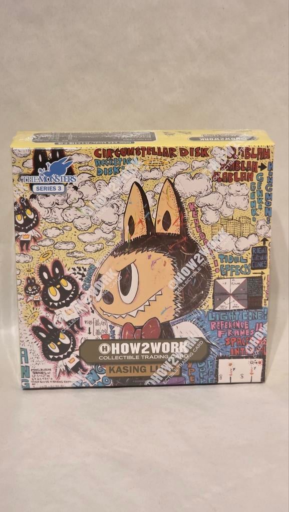 How2Work Kasing Lung Labubu Trading Cards [Doos], How2Work, Hong Kong, Nieuw, Ophalen of Verzenden