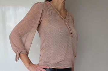 Erg mooie Zara blouse S Beige beschikbaar voor biedingen