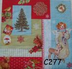 Servetten decoupage/bullet journal – engel C277, Verzenden, Nieuw, Materiaal