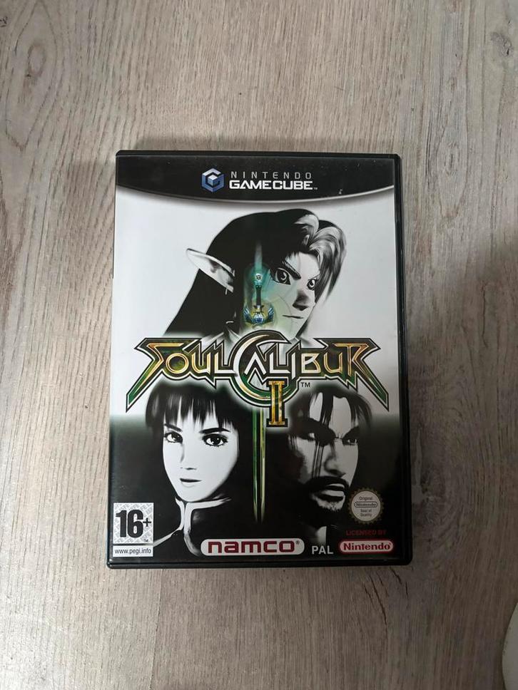 Soul Calibur 2 - GameCube, Spelcomputers en Games, Games | Nintendo GameCube, Gebruikt, Vechten, 2 spelers, Vanaf 16 jaar, Eén computer