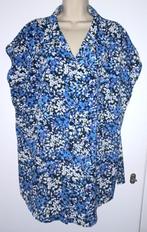 Zomer blouse maat 50/52, Ophalen of Verzenden, Zo goed als nieuw, Blauw, Blouse of Tuniek