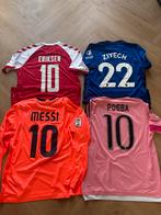 4 Voetbalshirts: Eriksen, Ziyech, Messi, Pogba - Maat L/XL, Maat L, Ophalen of Verzenden, Nieuw, Shirt
