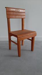Houten latjes kinderstoeltje vintage schoolstoeltje latten, Ophalen of Verzenden, Zo goed als nieuw, Stoel(en)