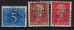 A669 Nieuw-Guinea 22/24 gestempeld, Postzegels en Munten, Postzegels | Nederlands-Indië en Nieuw-Guinea, Nieuw-Guinea, Verzenden