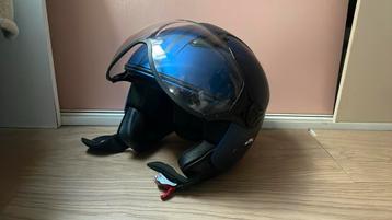 Vito mat blauwe scooterhelm L beschikbaar voor biedingen