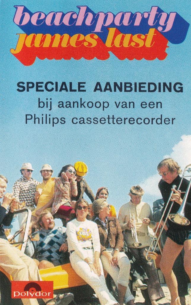 Cassettebandje James Last – Beachparty, Cd's en Dvd's, Cassettebandjes, Gebruikt, Origineel, Pop, 1 bandje, Verzenden