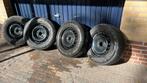Winterbanden (oa Renault ) voor kratje bier, Auto-onderdelen, Banden en Velgen, Ophalen, Gebruikt, 15 inch, Banden en Velgen